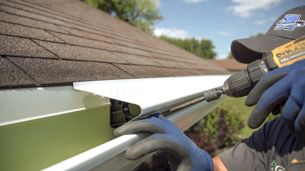 Gutter Shutter Installation