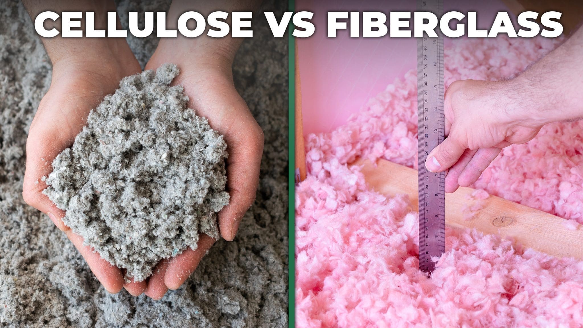 Understanding the Difference Cellulose vs. Fiberglass Insulation