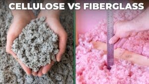 Cellulose vs fiberglass